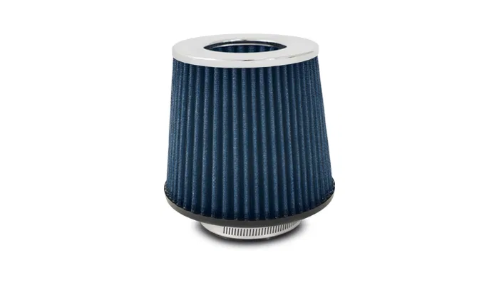 2160C – VIBRANT Air Filter, Round Tapered Cottom Gauze 5 Inch Outside Diameter x 5 Inch Height Single Centered Flange...